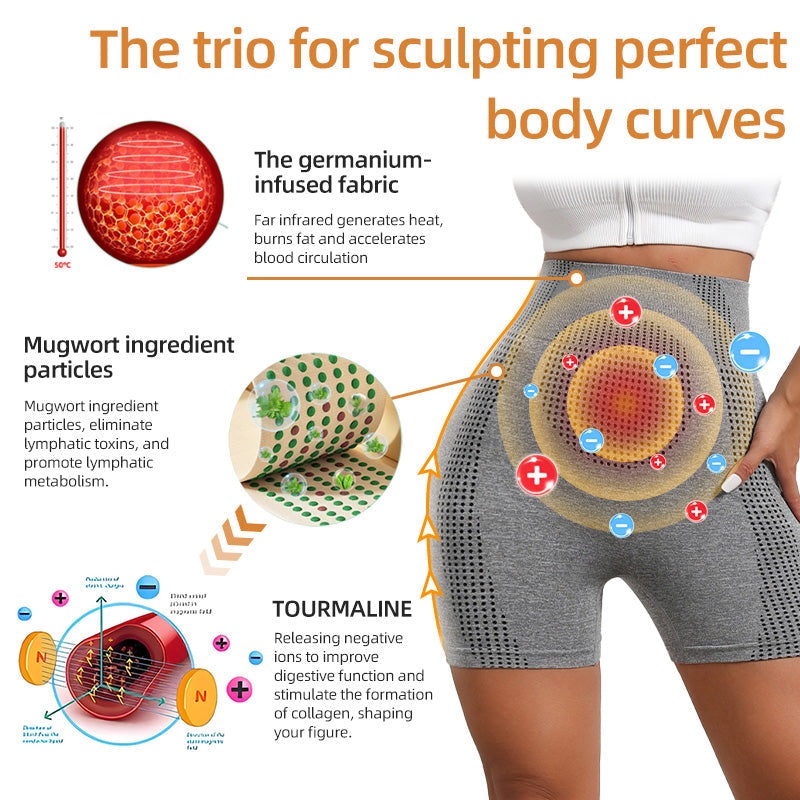Micro-Vibrating Massage Module Silk Shorts 4-in-1 Shaper